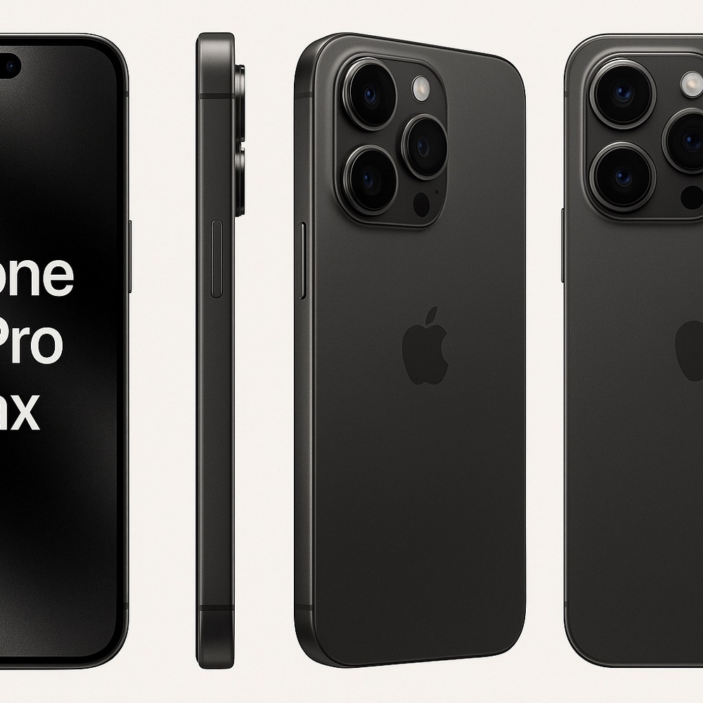 Apple iPhone 15 Pro Max Black Titanium- 256GB LOCK FOR AT&T